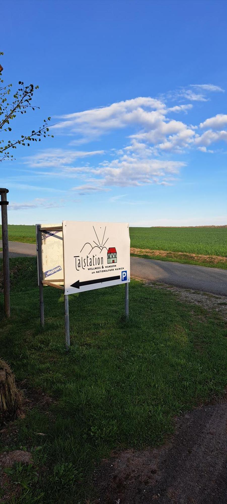 B&B Talstation Ferienwohnung Fuer 2 Personen Horselberg-Hainich Buitenkant foto